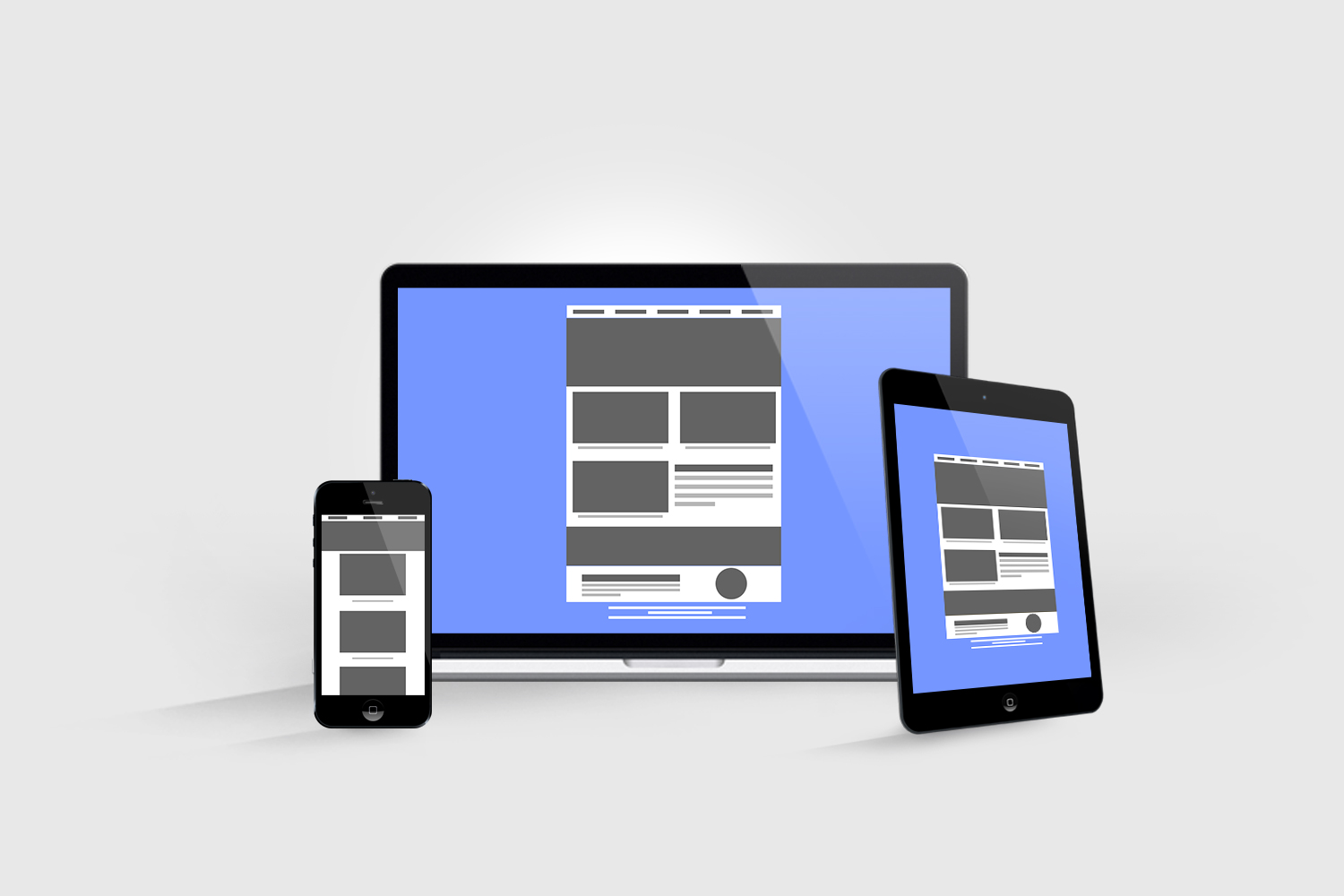 Responsive email layout