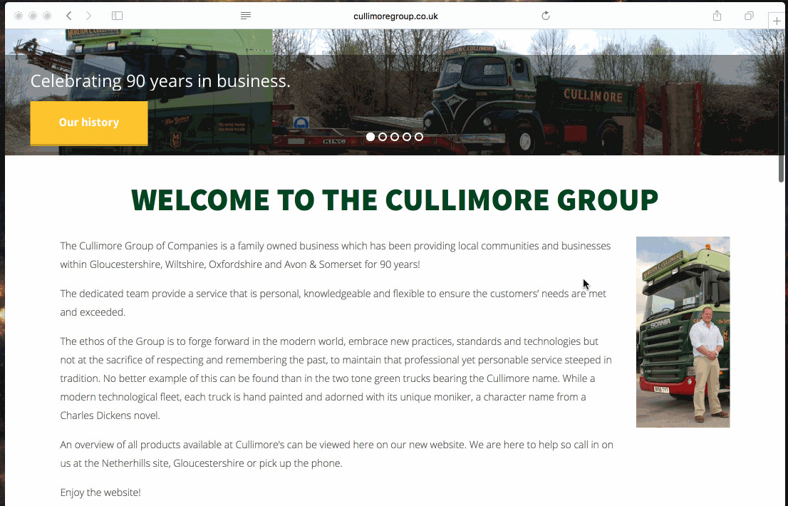 Cullimore screenshot